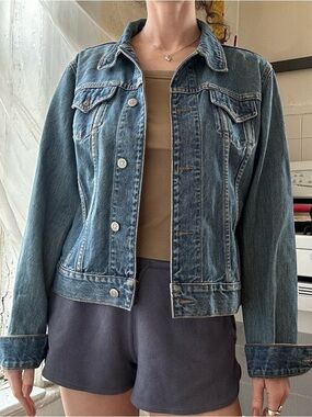 Classic Women's Blue Denim Jacket